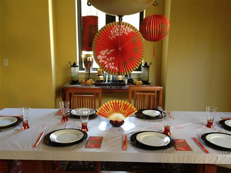 You can have images of pineapples on the walls. Chinese New Year table decor | New year table, Table ...