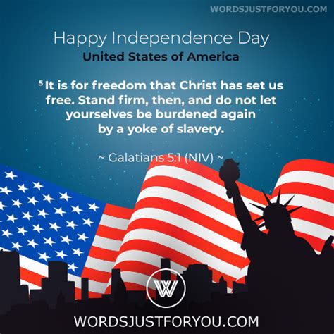Happy 4th Of July Bible Verse