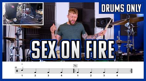 Sex On Fire Drums Only Notation Youtube