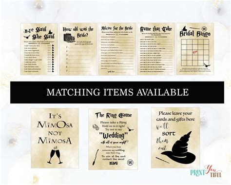 Editable Wizard Buffet Table Food Labels Printable Bridal Etsy Canada