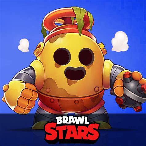 Follow supercell's terms of service. Brawl Stars - "Robo Spike" Skin, RABCAT GAME ART on ...