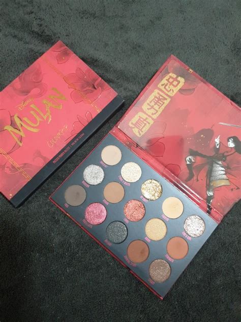 Colourpop Cosmetics X Disney Mulan Eyeshadow Palette Beauty Personal