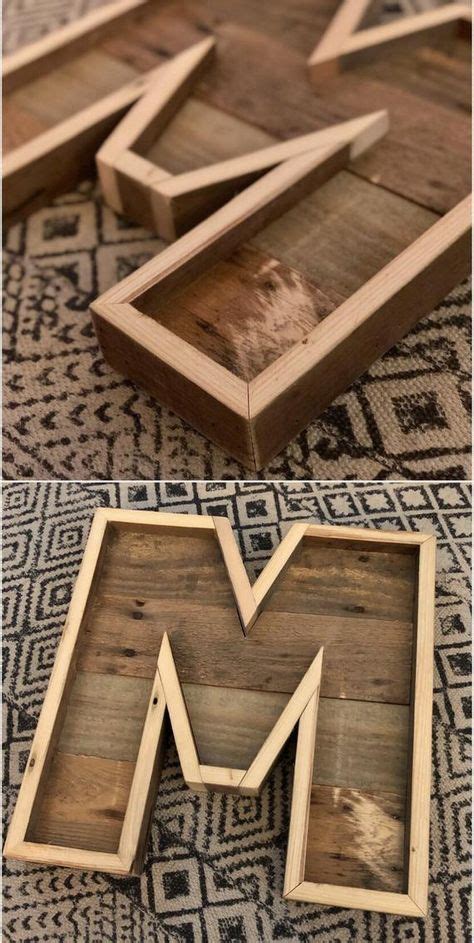 Pallet Letters Farmhouse Reclaimed Wood Marquee Letters Etsy Pallet