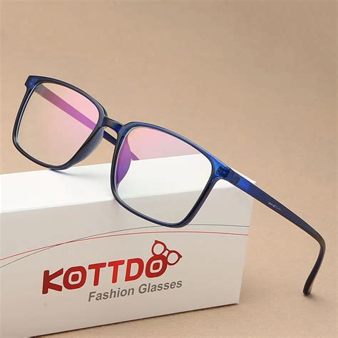 Kottdo 2021 New Square Glasses Frame Fashion Trend Eyewear Glasses Frame Art Retro And