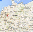 Bonn on Map of Germany