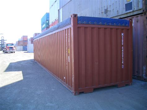 40 Foot Open Top Container