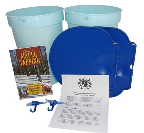 Bucket And Spile Maple Tree Tapping Kit Book Maple Tree Tap Kit