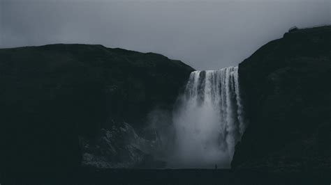 Dark And Monochrome Iceland