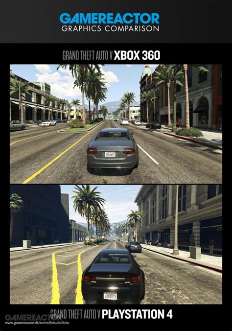 Comparativa gráficos GTA V PS vs Xbox