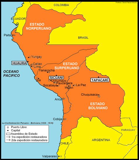 pdf let s go peru ecuador bolivia full 1:09. Social Site: Mapa de la Confederación Perú- Bolivia (1836 ...