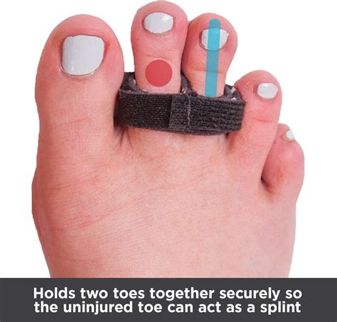 Braceability Buddy Tape Toe Splint Wraps Non Slip Taping Straps For