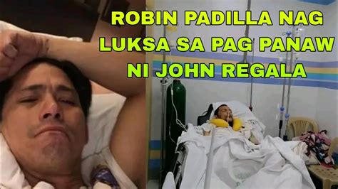 Robin Padilla Nag Luksa Sa Pag Panaw Ni John Regala Sikat Na Aktor