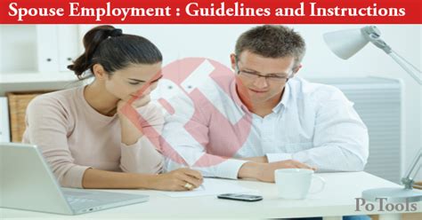 guidelines and instructions in the case of husband and wife both working for central government