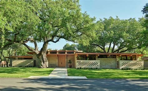 Alamo Heights Midcentury Modern House Rises From The Fiery Ashes