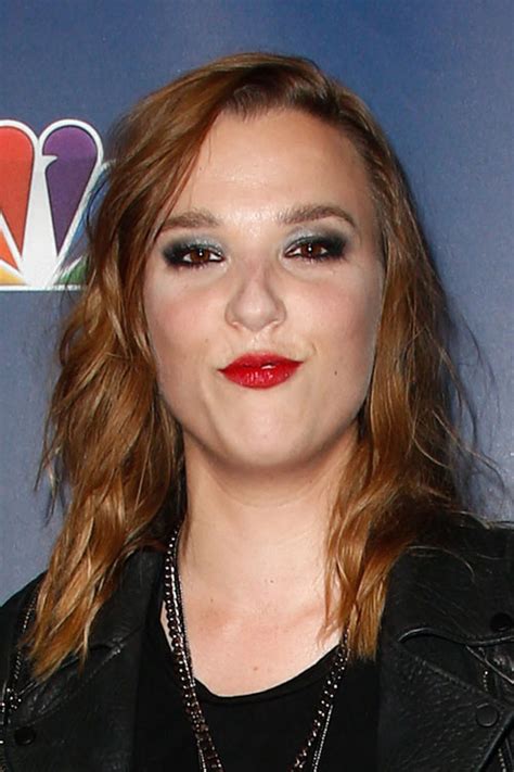 Lzzy Hale Wavy Ginger Messy Side Part Hairstyle Steal Her Style