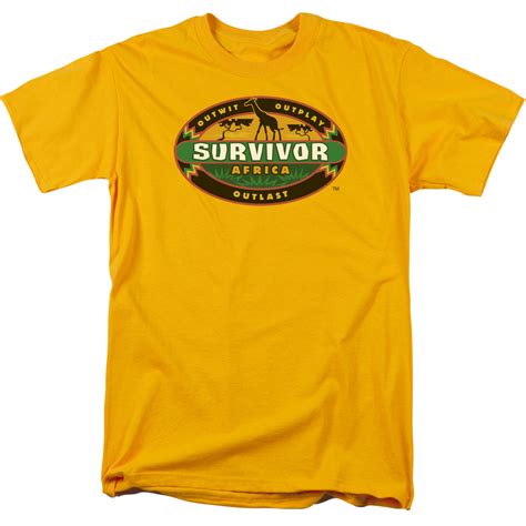Survivor Cbs Tv Series Africa Adult T Shirt Tee Ebay