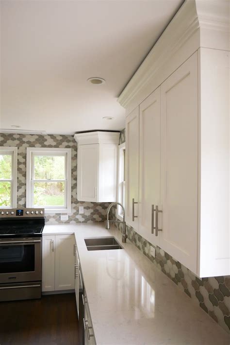 Install Crown Moulding On Kitchen Cabinets Kitchen Cabinet Refacing