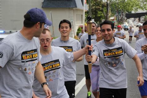 Rppd Takes To The Road For Special Olympics Torch Run Roselle Park News