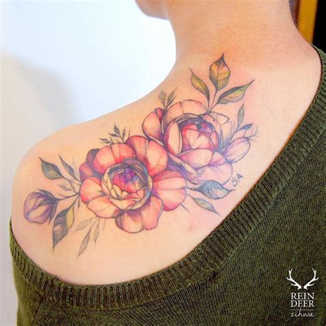 105 Sensational Watercolor Flower Tattoos Page 3 Of 11 Tattoomagz
