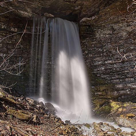 Big Creek Cave Falls Lost In The Ozarks