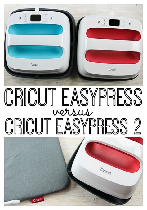 Cricut Easypress Versus Easypress 2 Cricut Cricut Projects Easy
