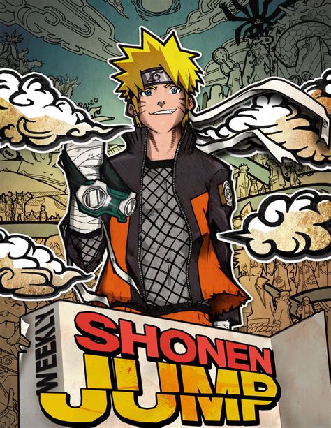 Naruto Fan Art Cover Weekly Shonen Jump By TaNyaKu On DeviantArt