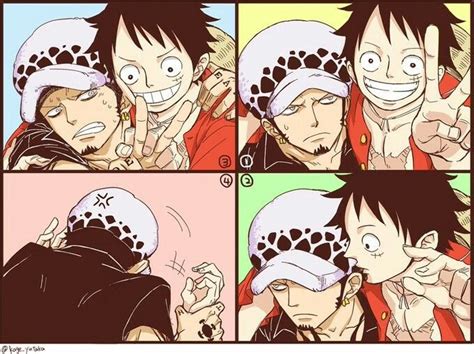 Pin By Flying Fish On Trafalgar Law X Luffy One Piece Anime One