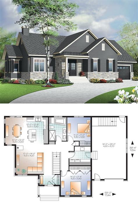 Traditional Empty Nester Dream House Plans House Plans House Exterior