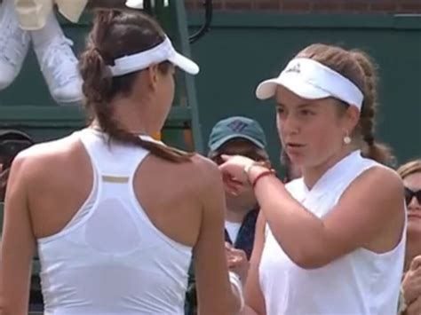Wimbledon Results Ajla Tomljanovic Vs Jelena Ostapenko Cheating