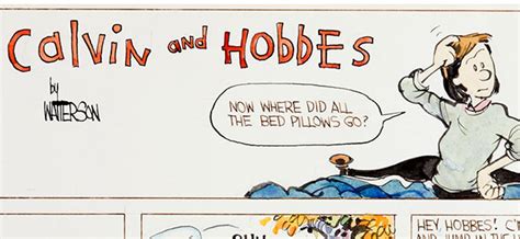 Art Calvin And Hobbes Strip Sells For 203150 At Auction — Major