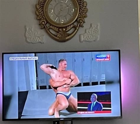 Billy Herrington On Russian State TV 3 Billy Herrington Gachimuchi