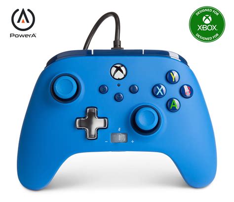 Powera Enhanced Wired Controller For Xbox Series Xs Blue
