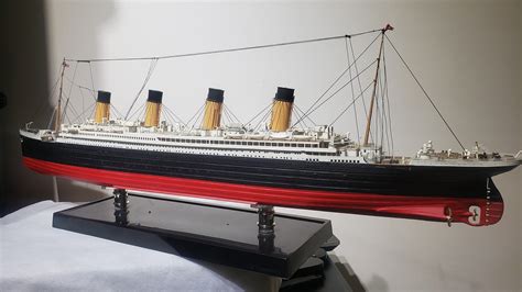 Rms Titanic Plastic Model Commercial Ship Kit Scale Sexiz Pix