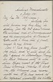 Mabel Loomis Todd, Amherst, Mass., autograph letter signed to Thomas ...