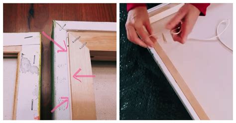 How To Disassemble A Stretched Canvas For Shipping — Caroline Burdett
