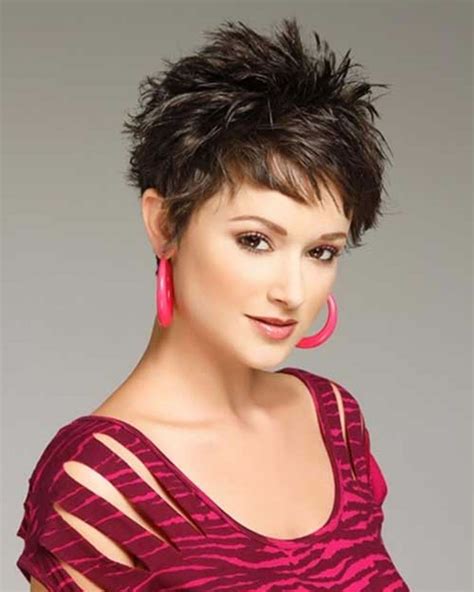 Short Spiky Haircuts For Thick Hair Fashion Style