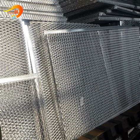 China Expanded Metal Mesh For Suspended Ceiling Facade Cladding