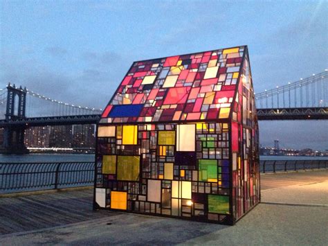 Competitive online prices and minimal shipping fees. Stained glass house under Brooklyn Bridge