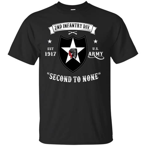 2nd Infantry Division Shirts Second To None Teesmiley