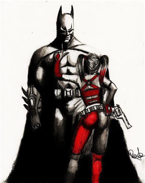 Batman And Harley Quinn By Granados101 On Deviantart