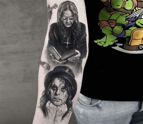 Ozzy And Alice Cooper Tattoo By Niki Norberg Photo 22895