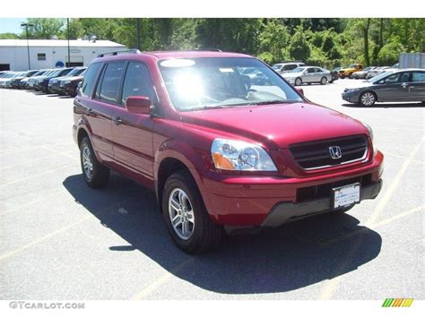 2005 Redrock Pearl Honda Pilot Ex 4wd 9568954 Photo 23