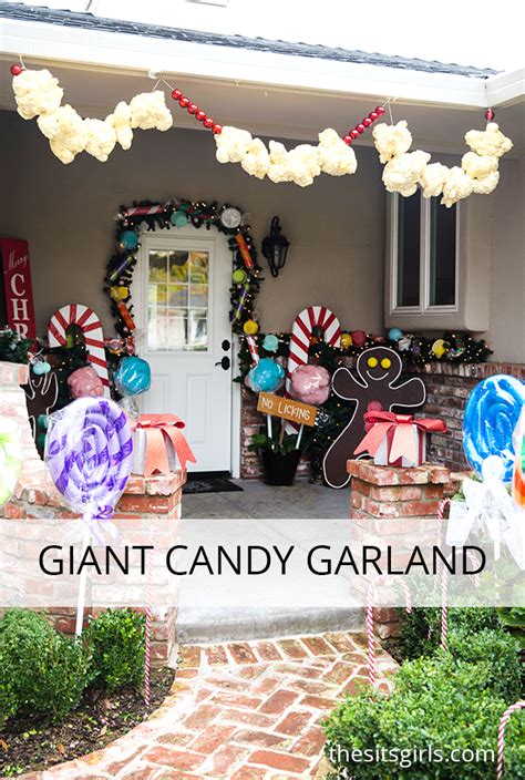 Transform Your Front Porch Into A Candy Land Gingerbread House With