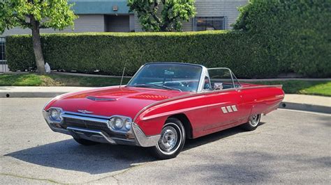 1963 Ford Thunderbird Convertible Vintage Car Collector