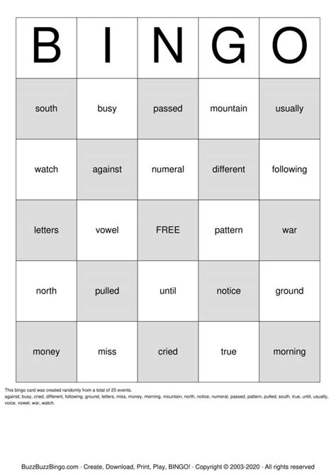 Fill The Grid Bingo Cards To Download Print And Customize