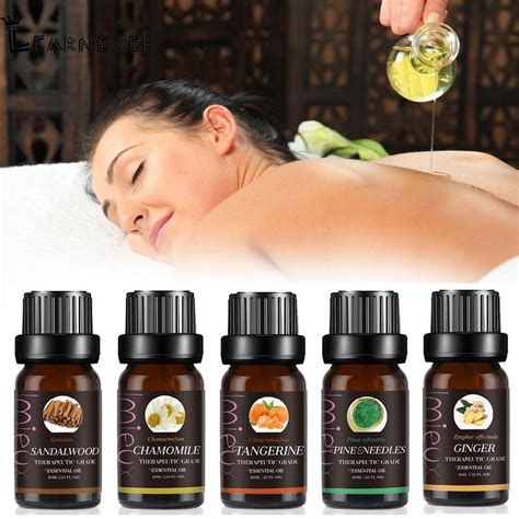 Pure Plant Essential Oil Body Massage Oil 10ml Thermal Body Ginger