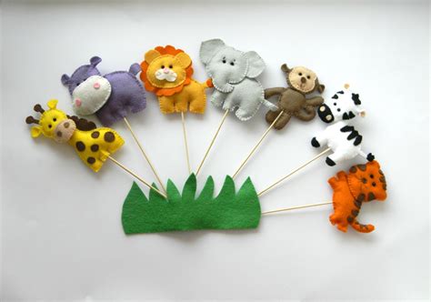 Safari Jungle Animals Cake Topper Party Favors Baby Shower