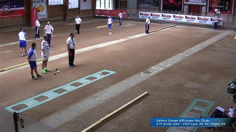 Premier tir de précision CRO Lyon vs Vargon Rijeka Sport Boules