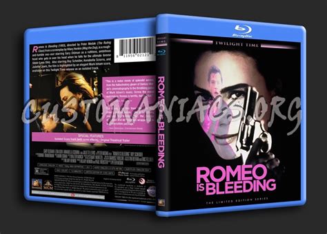 Romeo Is Bleeding Blu Ray Cover Dvd Covers And Labels By Customaniacs Id 241797 Free Download