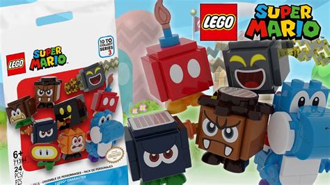 New Lego Super Mario Character Packs Series 3 Custom Mario Series